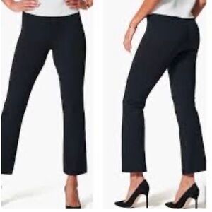 SPANX Black Kick Flare Cropped Pants